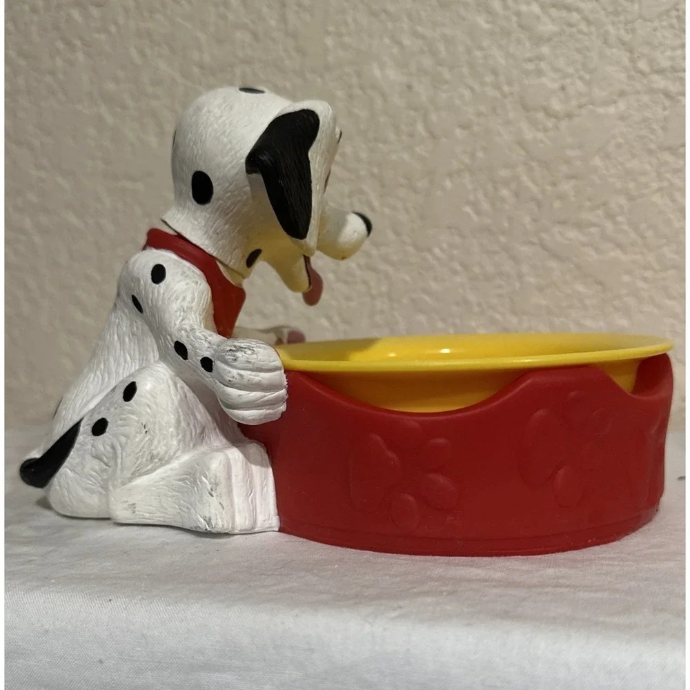 Applause DISNEY 101 Dalmatians Water Food Cereal Bowl Dog Cat Collectible